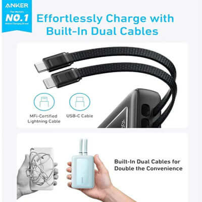 Anker Zolo Power Bank 10000mAh 30W - alternate view