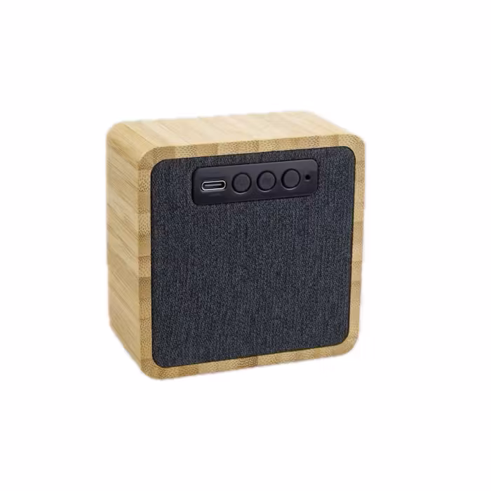Glow Bamboo Bluetooth Speaker - alternate view