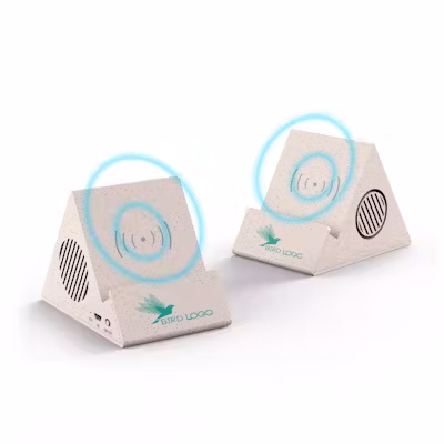 Eco-Friendly Wireless Charging Bluetooth Speaker