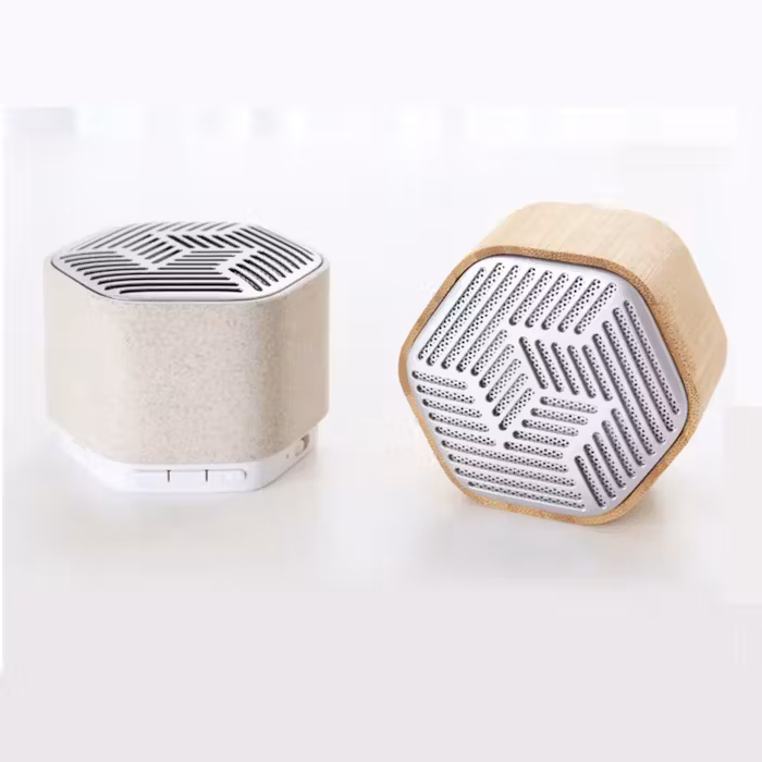 Wireless Speaker with LED Light - Eco-friendly