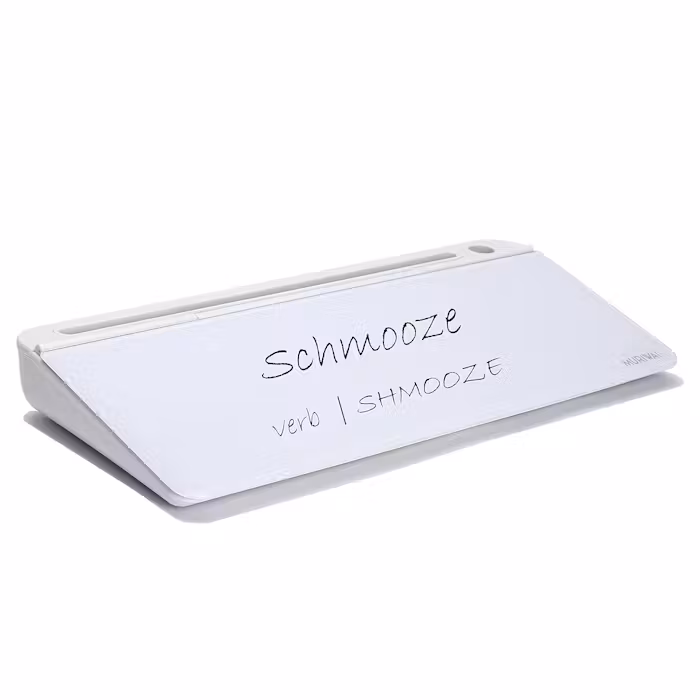 Desktop Glass Whiteboard - alternate view