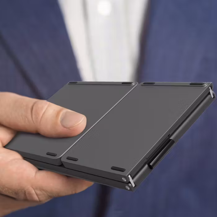 Rechargeable Foldable Bluetooth Keyboard with Touchpad - alternate view