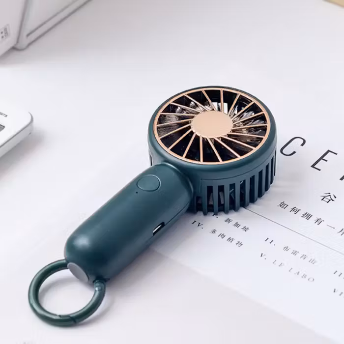 Handheld Fan with Carabiner - alternate view