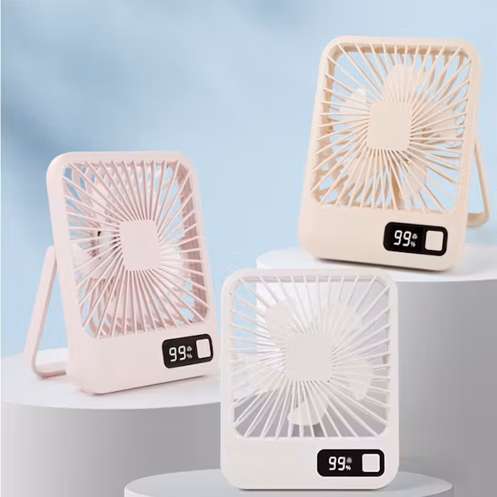 Rechargeable Tabletop Fan - alternate view