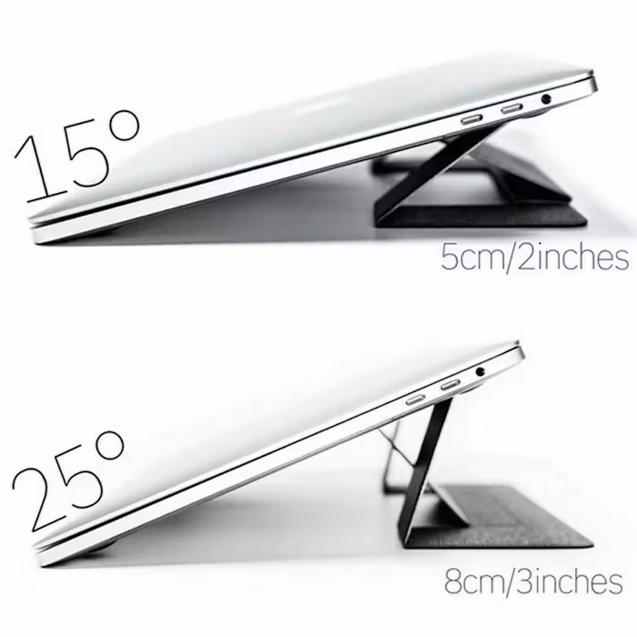 Invisible Laptop Stand - alternate view