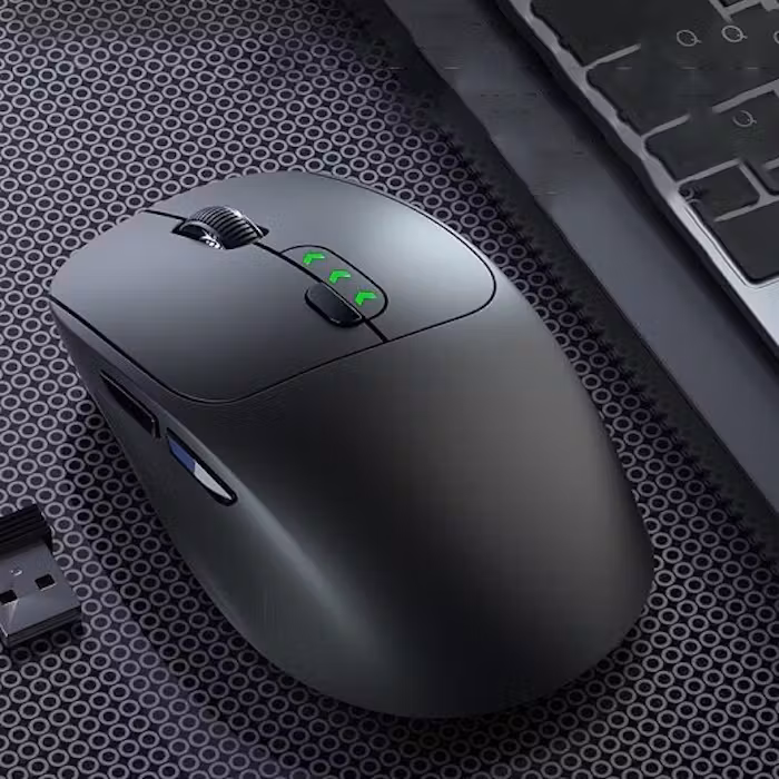 Dual Mode Ergonomic Bluetooth Wireless Mouse - alternate view