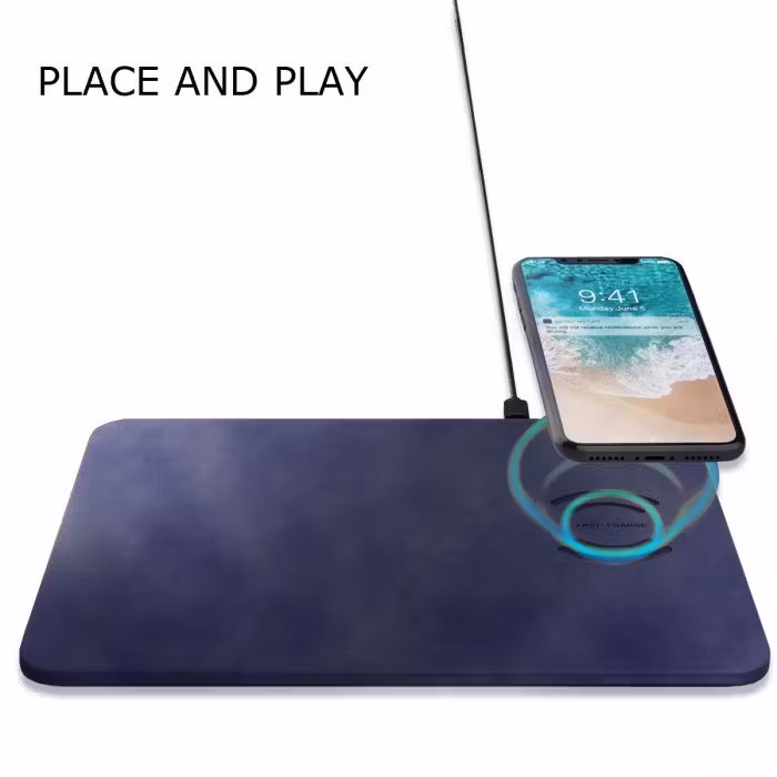 Qi Charging Mousepad - Wireless - alternate view