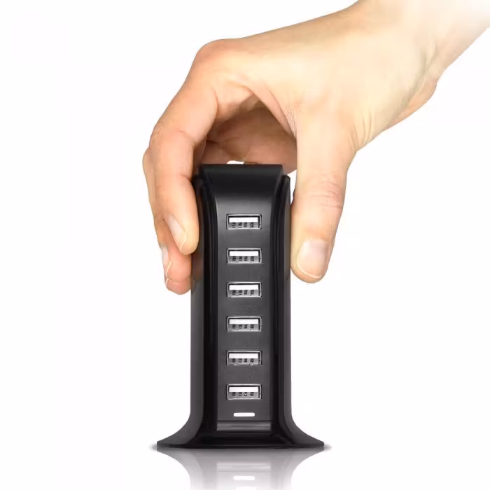 Lightning 6 Port USB Charger - alternate view