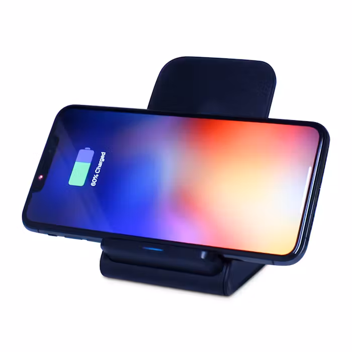 Lux Qi Fast Charge Wireless Charger Phone Stand - alternate view