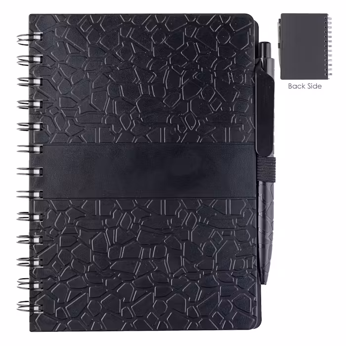 Hard Cover Spiral Notebook - ABS - B6