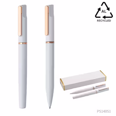 Rose Roller Ball & Ballpen Set