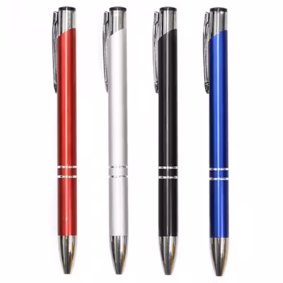Neon Metal Ball Pen