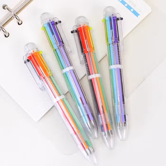Rainbow Multicolor 6-in-1 Pen