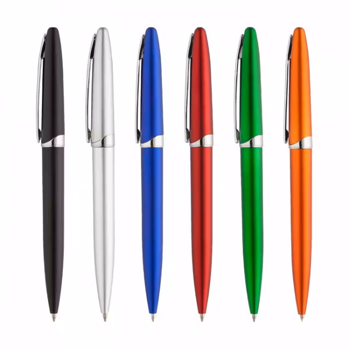 Spring Metallic Ball Pen - Twist-to-Write