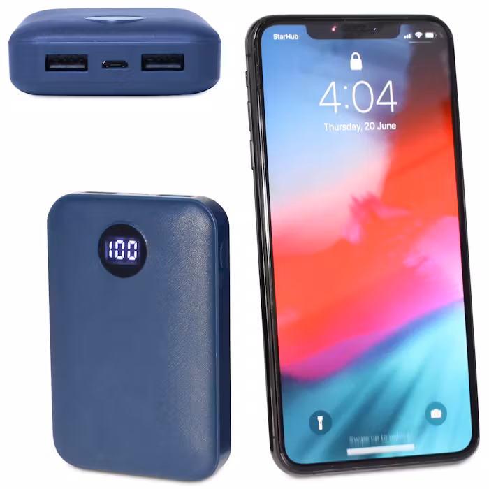 Pocket Size Powerbank with LED Indicator