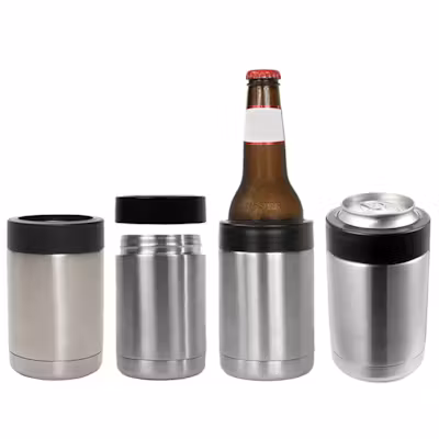 Premium Stainless Steel Can Cooler - alternate view