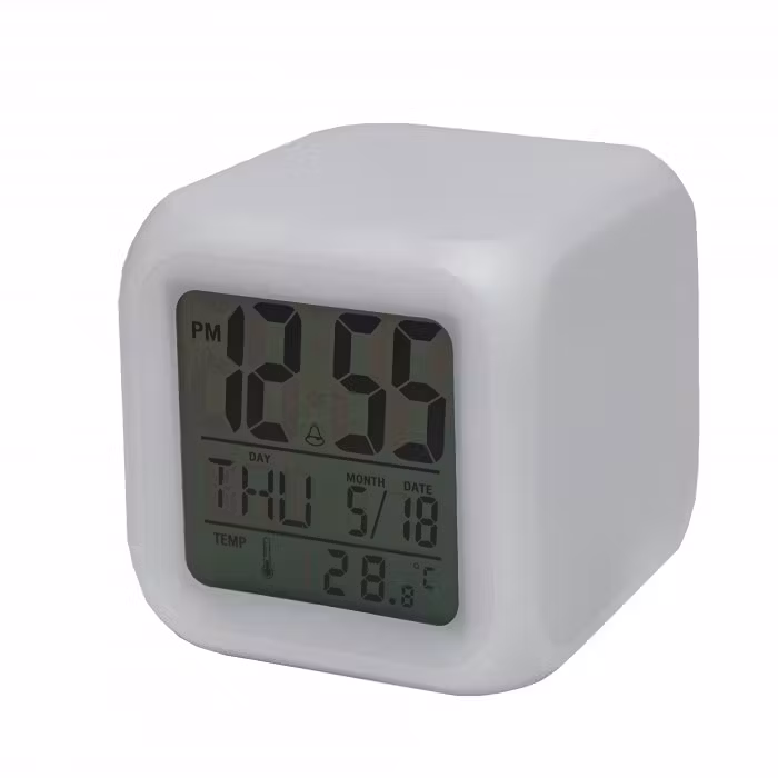 Carlson Clock Colour-changing LCD