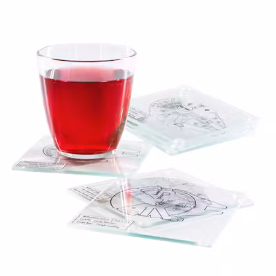 Glass Coasters - alternate view