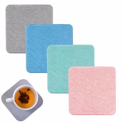 Highly Absorbent Diatomite Coaster