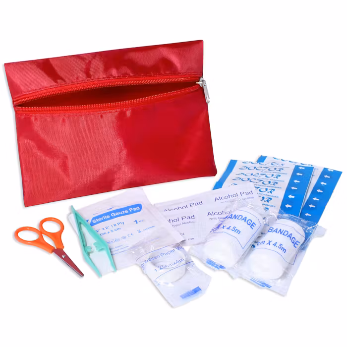 First Aid Kit Zipper Pouch