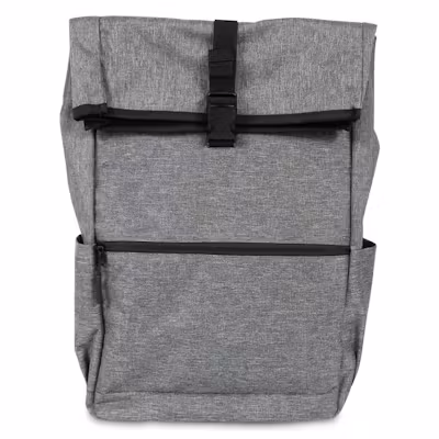Buckle Top Laptop Backpack - alternate view