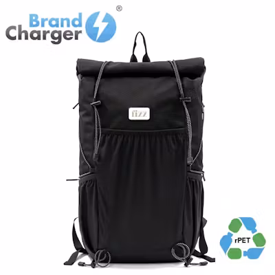 Venturer RPET Backpack Brand Charger
