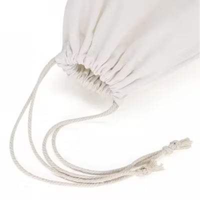 Canvas Drawstring Pouch Large Capacity