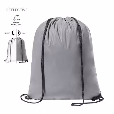 Reflective Drawstring Bag - alternate view