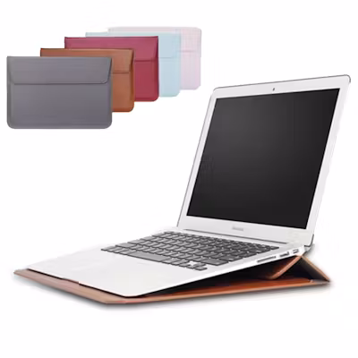 13 Inch Luxe Laptop Sleeve with Stand
