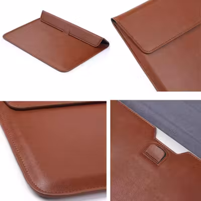 13 Inch Luxe Laptop Sleeve with Stand - alternate view
