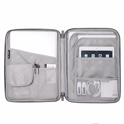 Multi-Compartment Document Bag