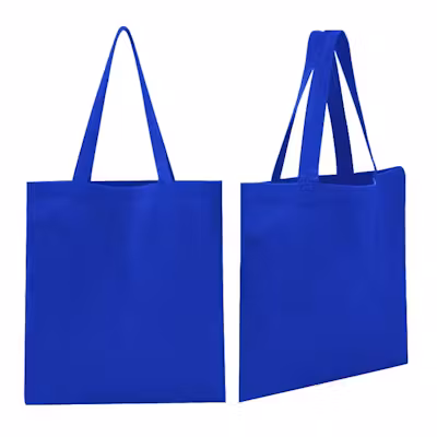 Coloured A4 Canvas Tote Bag - alternate view