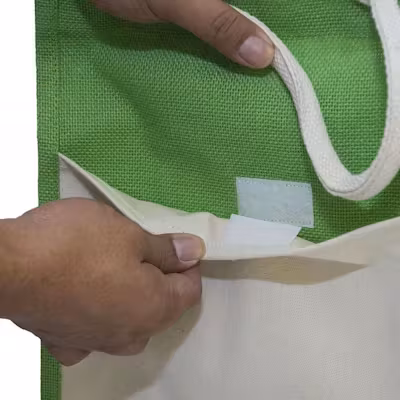 Jute Ernesto Tote Bag - alternate view