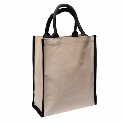 Side Line Portrait Canvas Tote Bag