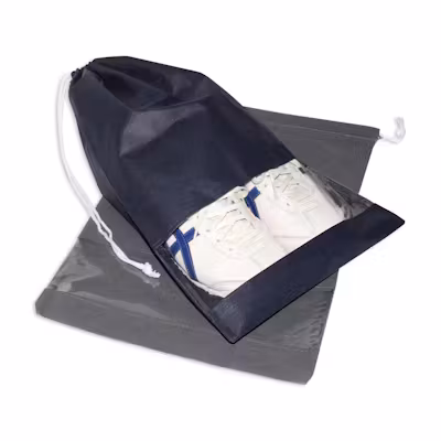 Drawstring Non-Woven Shoe Pouch / Dust Bag