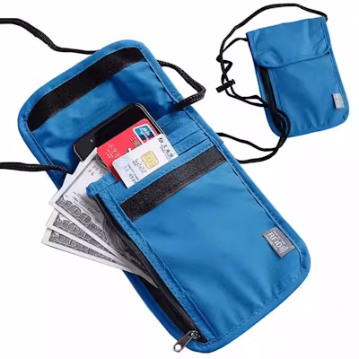 RFID Sling Travel Pouch