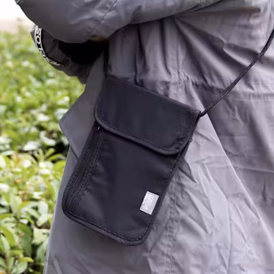 RFID Sling Travel Pouch - alternate view