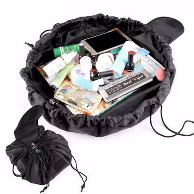 Lazee Drawstring Toiletries Pouch