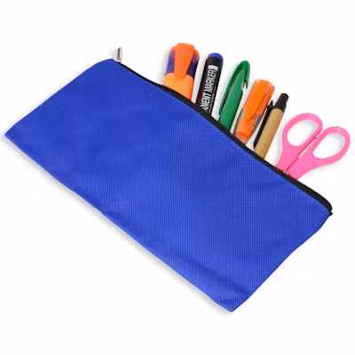 Nylon Zipper Stationery Pouch