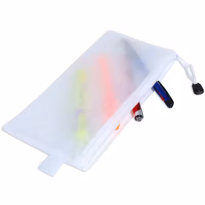 PVC Zipper Stationery Pouch