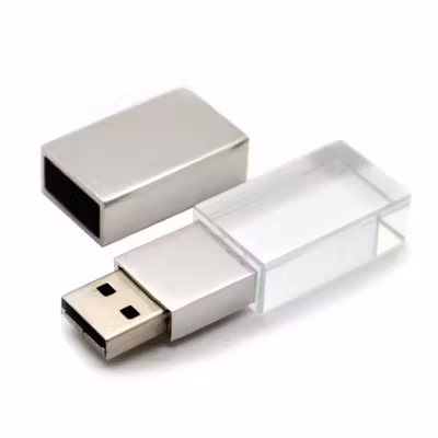 Crystal USB Thumb Drive