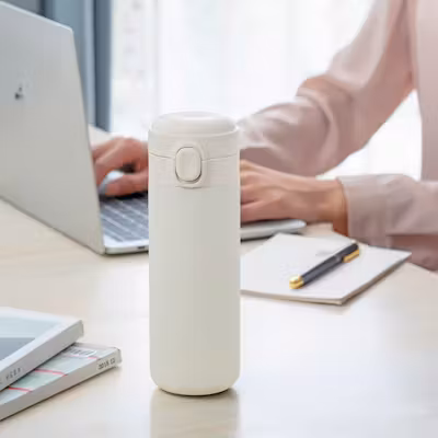 Pea Stainless Steel Vacuum Flask - alternate view