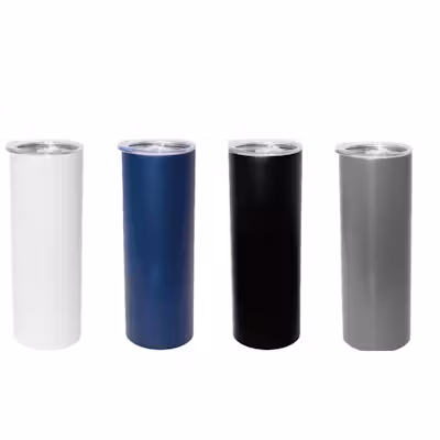 Skinny Stainless Steel Mug with Lid - alternate view