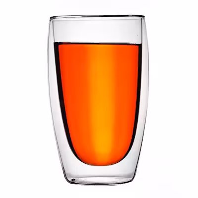 Double Wall Thermal Glass Mug - 450ml - alternate view