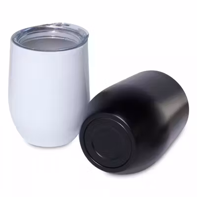 Eggy Double Wall Stainless Steel Mug with Lid - alternate view