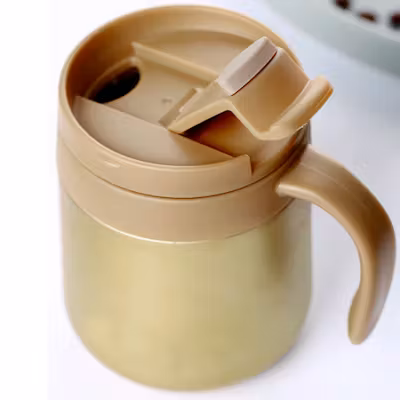 INS Stainless Steel Mug with Flip Lid - alternate view