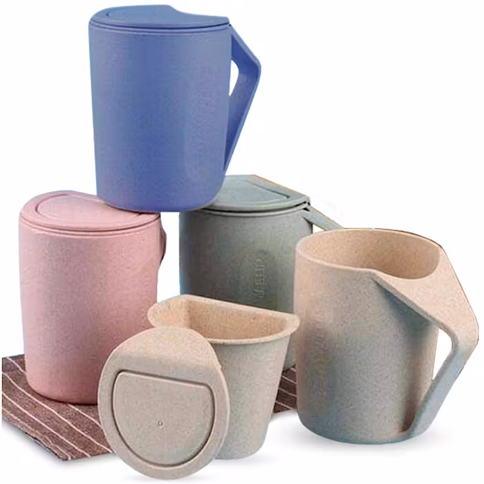 Tea Infuser Wheat Straw Mug