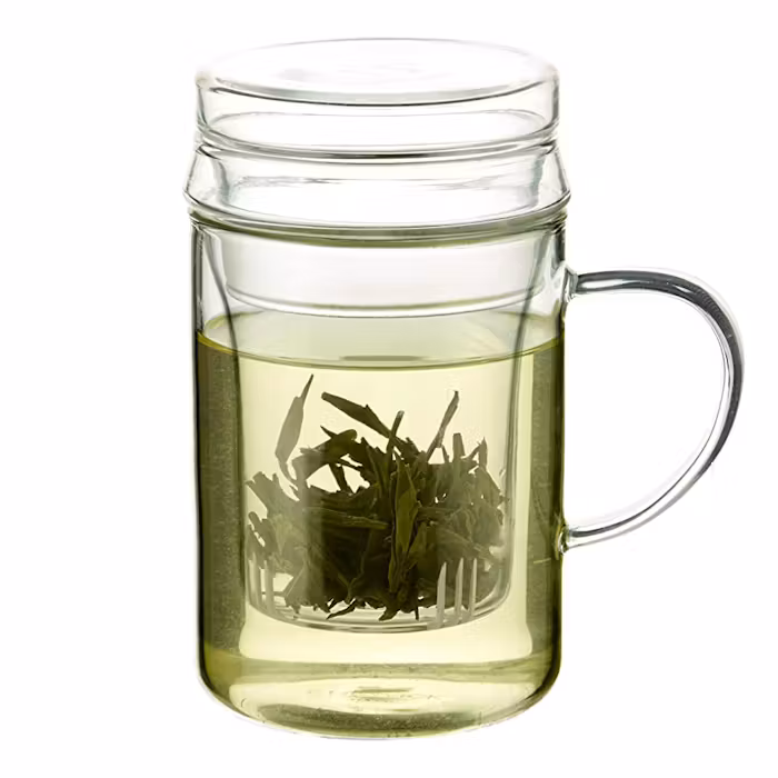 Tea Maker Glass Cup - 400ml