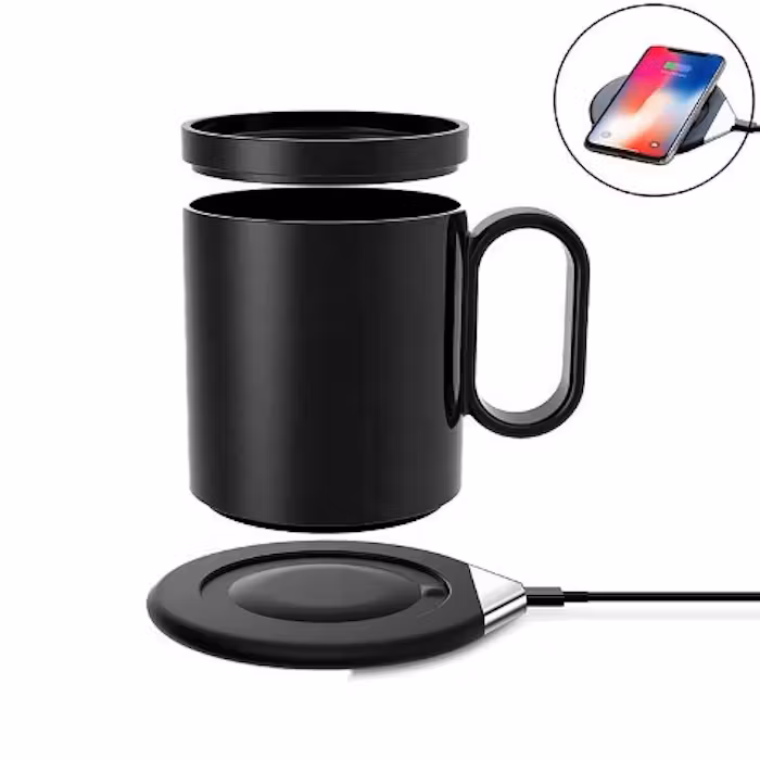 USB Self Warming Ceramic Mug - 2 in 1