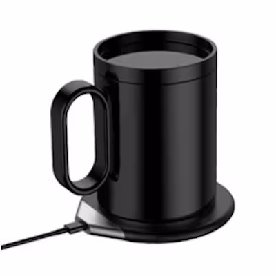 USB Self Warming Ceramic Mug - 2 in 1 - alternate view